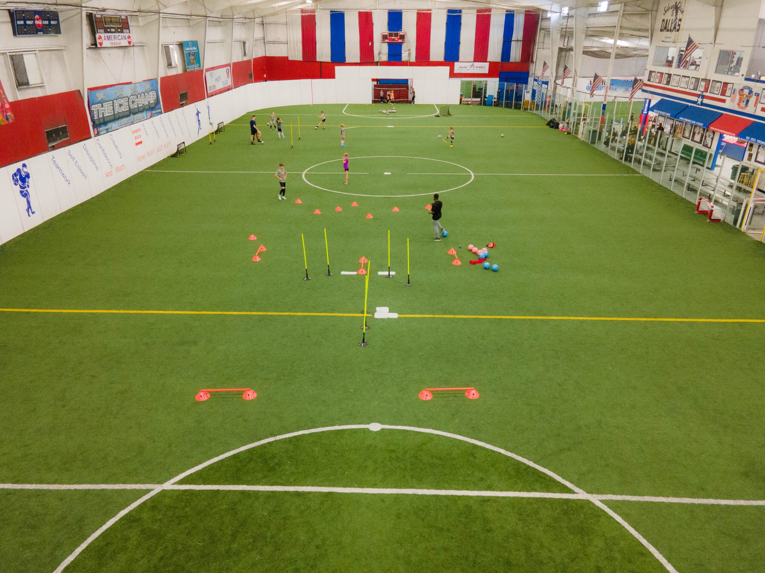 Inside the Run Speed Performance facility in Carrollton, TX